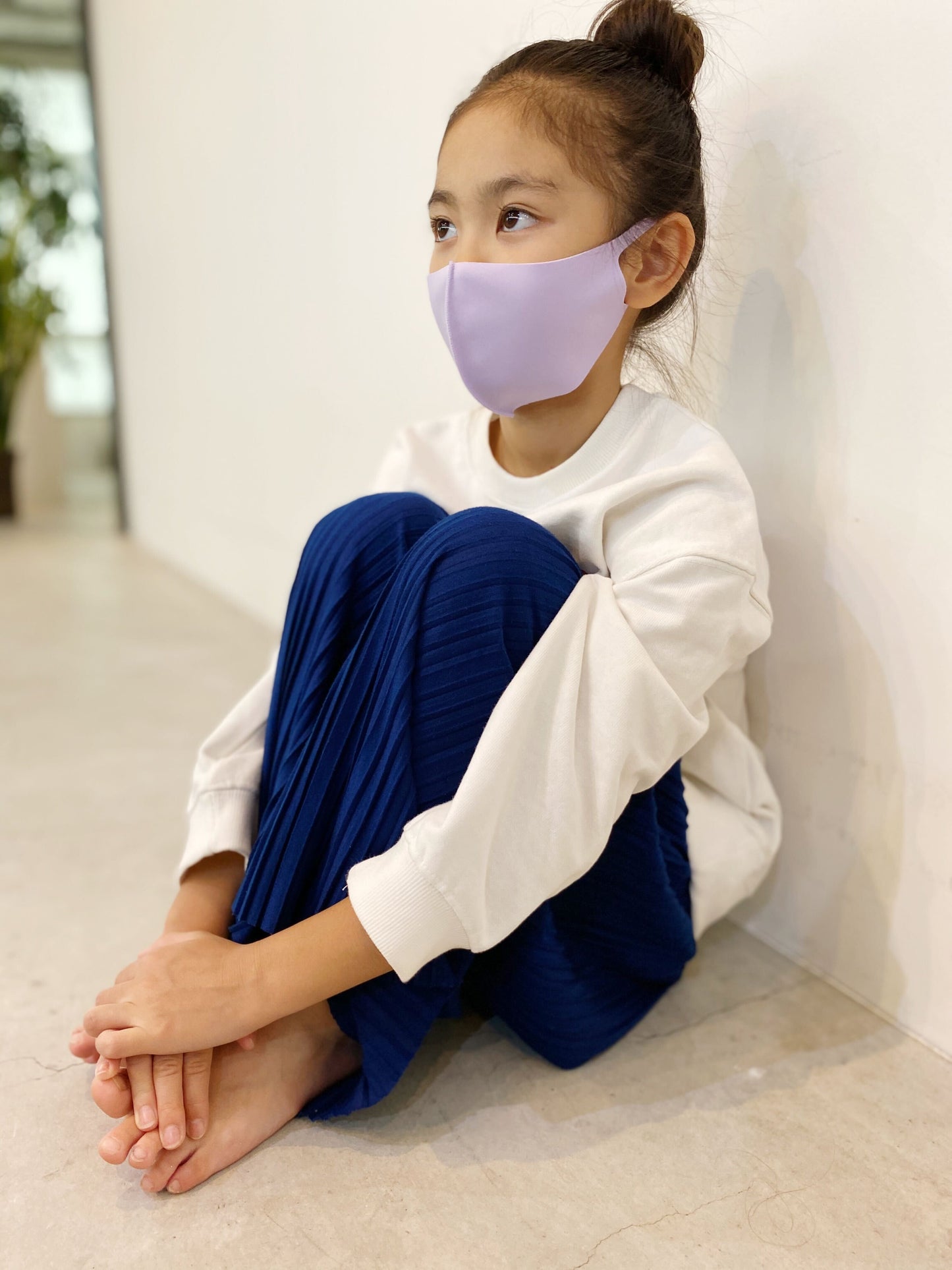 365 DAYS FASHION MASK (マナーマスク)ラベンダー 3枚セット