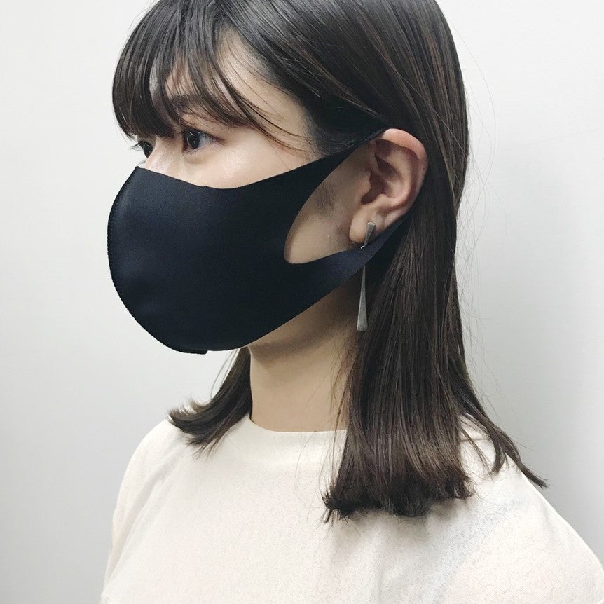 3D FASHION MASK 3枚パック ブラック